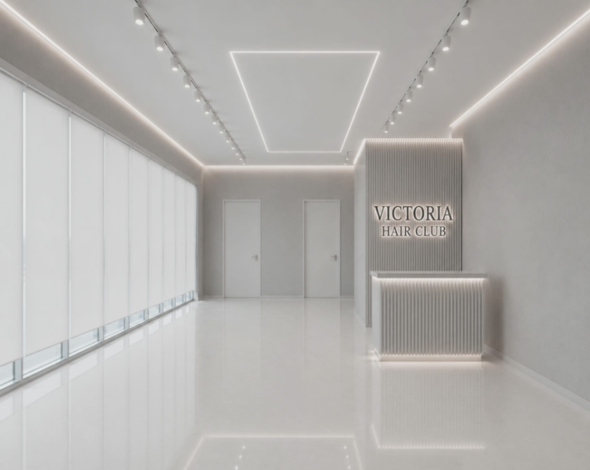 Victoria Hair Club client appointment area